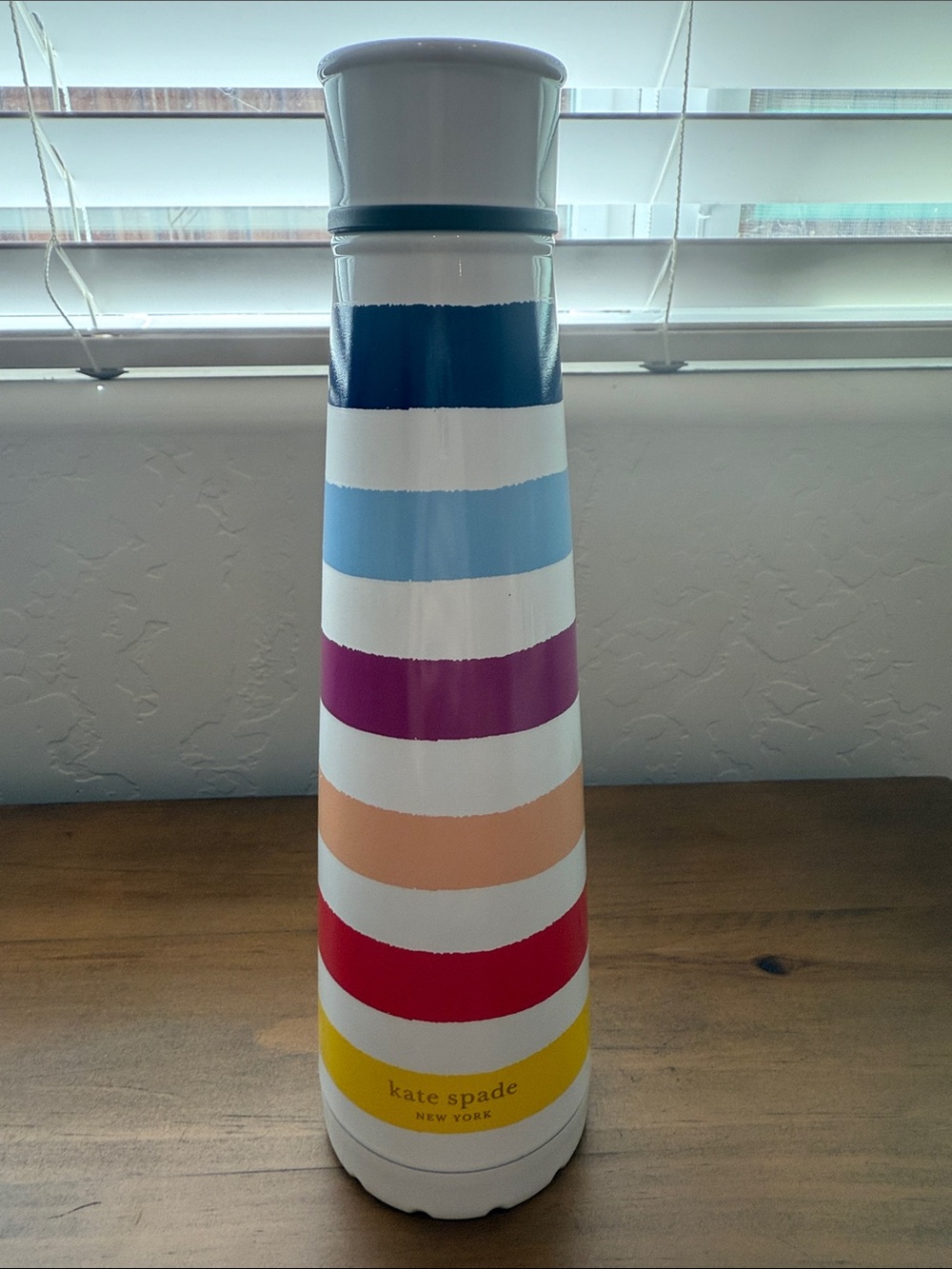 Kate Spade New York Rainbow Stripe Thermal Carafe Never Used